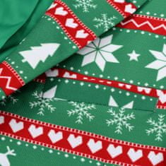 Vidaxl 2-dielny pánsky vianočný kostým s kravatou veľkosť 54 sviatočný zelený