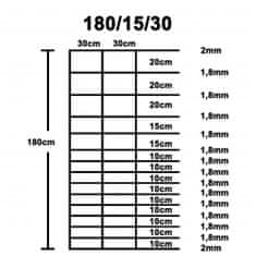 Vidaxl Záhradný plot, pozinkovaná oceľ 50 m, 180 cm