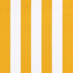 Vidaxl Bistro markíza oranžovo-biela 300x120 cm