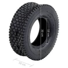 Vidaxl Pneumatiky pre fúrik 2 ks 13x5,00-6 4PR guma