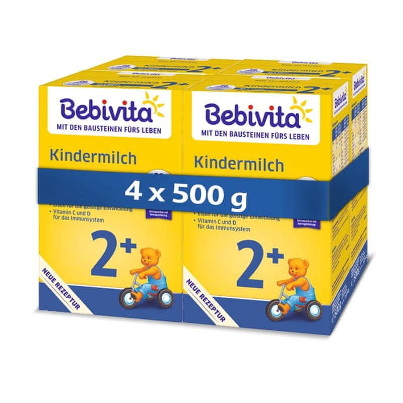 Bebivita JUNIOR 2+ - 4 x 500g