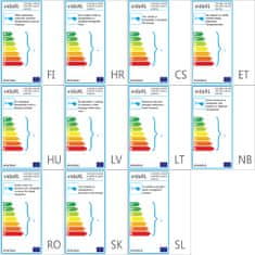 Vidaxl Stropné svietidlo so 3 bodovými svetlami E14, čierno-medené