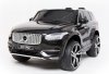 Beneo Elektrické autíčko Volvo XC90, čalúnené sedadlo, 2,4 GHz DO, kľúč, 2 X MOTOR, Dvojmiestne, čierne