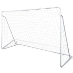 Vidaxl Futbalové bránky oceľové 2 ks 240x90x150 cm