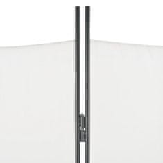 Vidaxl 3-panelový paraván biely 150x180 cm
