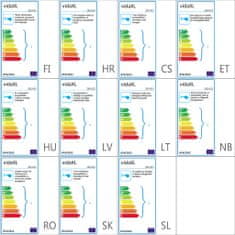 Vidaxl 2-smerné stropné svietidlo 2 W čierne a medené E27