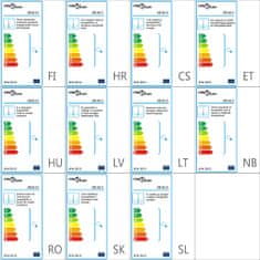 Vidaxl Luster čierny antický 5 x E14 žiarovky