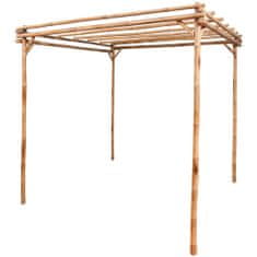 Vidaxl Bambusová pergola, 195x195x195 cm