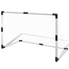 Vidaxl Set mini futbalové bránky 2 ks pre deti 91,5 x 48 x 61 cm