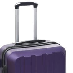 Petromila vidaXL Súprava kufrov s tvrdým krytom 3 ks fialová ABS