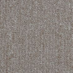 Vidaxl Schodové lišty, 5 ks, 56x20 cm, farba taupe