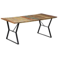 Petromila vidaXL Jedálenský stôl 180x90x76 cm, recyklovaný masív