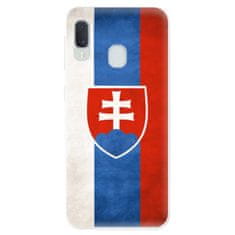 iSaprio Silikónové puzdro - Slovakia Flag pre Samsung Galaxy A20e