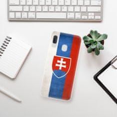 iSaprio Silikónové puzdro - Slovakia Flag pre Samsung Galaxy A20e