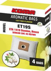 KOMA ET19S AROMATIC BAGS COTTON FLOWER - ETA Domino 1419, 4ks