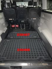REZAW-PLAST Gumová vaňa do kufra Ford Tourneo Custom 2018- (dlhá verzia, za 3. rad)