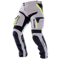 Cappa Racing Nohavice moto pánske MELBOURNE textilná šedé / fluo / čierne M