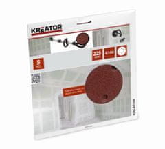 Kreator KRT232006 - 5ks Brusný kotúč 225 mm G100