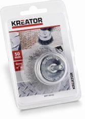 Kreator KRT150102 - Oceľová kefa na vŕtačky 50mm