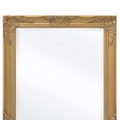 Petromila vidaXL Nástenné zrkadlo v barokovom štýle, 100x50 cm, zlaté