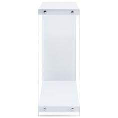 Vidaxl Konzolový stolík biely 82x29x75,5 cm MDF