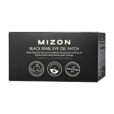 MIZON Prémiová očná hydrogélová maska s čiernou perlou a diamantom na vrásky a tmavé kruhy Black Pearl (Eye Gel Patch) 60 ks x 1,4 g