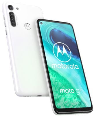 Motorola G8, trojitý fotoaparát, ultraširokouhlý, makro, veľký displej, výkonný procesor, veľká výdrž batérie, rýchle nabíjanie