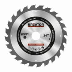 Kreator KRT020420 - Pílový kotúč na drevo 210mm, 24T