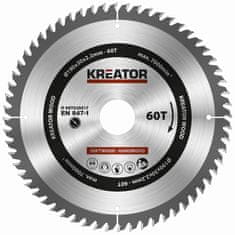 Kreator KRT020417 - Pílový kotúč na drevo 190mm, 60T