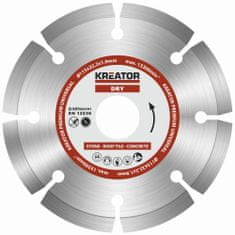 Kreator KRT082101 - Diamantový kotúč segmentový 115mm PREMIUM