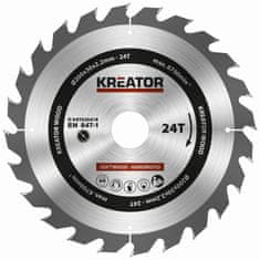 Kreator KRT020418 - Pílový kotúč na drevo 200mm, 24T