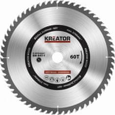 Kreator KRT020437 - Pílový kotúč na drevo 235mm 60T