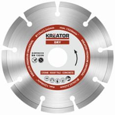 Kreator KRT082102 - Diamantový kotúč segmentový 125mm PREMIUM