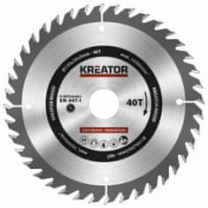 Kreator KRT020403 - Pílový kotúč na drevo 130mm, 40T