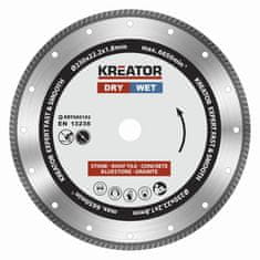 Kreator KRT085102 - Diamantový kotúč celoobvodový 230mm EXPERT TURBO