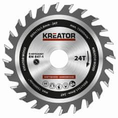 Kreator KRT020401 - Pílový kotúč na drevo 89mm, 24T