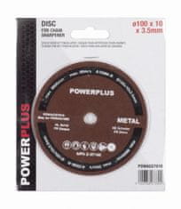 PowerPlus POWACG7010 - Brúsny kotúč pre brúsku POWXG1065 a 1066