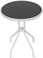 Linder Exclusiv Záhradný stôl BISTRO MC330850WB 70x60 cm