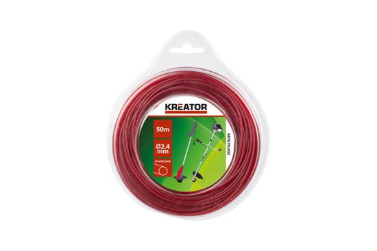 Kreator KRTGTR2450 - Struna guľatá 2,4 mm x 50 m