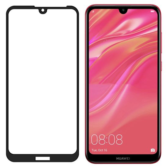 MG Full Glue Super Tough ochranné sklo na Huawei Y5 2019, čierne