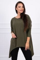 Kesi Dámska oversize blúzka Demetra khaki Universal