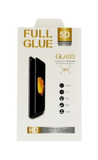 LG Tvrdené sklo iPhone SE 2022 5D čierne 71029