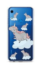 TopQ Kryt Huawei Y6s silikón Grey Unicorns 47549