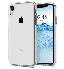 TopQ Puzdro iPhone XR silikón priehľadný ultratenký 0,5 mm 33641