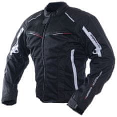 Cappa Racing Bunda moto letná UNISEX ITALIA textilná čierna 2XL