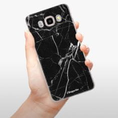 iSaprio Silikónové puzdro - Black Marble 18 pre Samsung Galaxy J5 (2016)