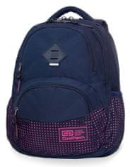 CoolPack Školský batoh Dart II Dots pink navy