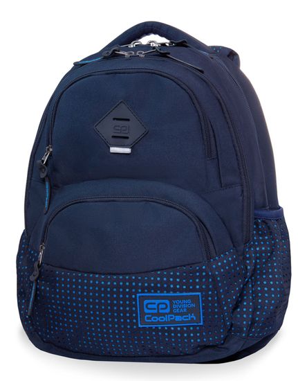 CoolPack Školský batoh Dart II Dots blue navy