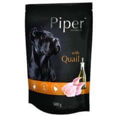 Piper ADULT 500g kapsička pre psov s prepelicou