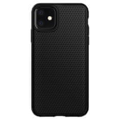 Spigen Liquid Air gumené púzdro pre iPhone 11, matné čierne